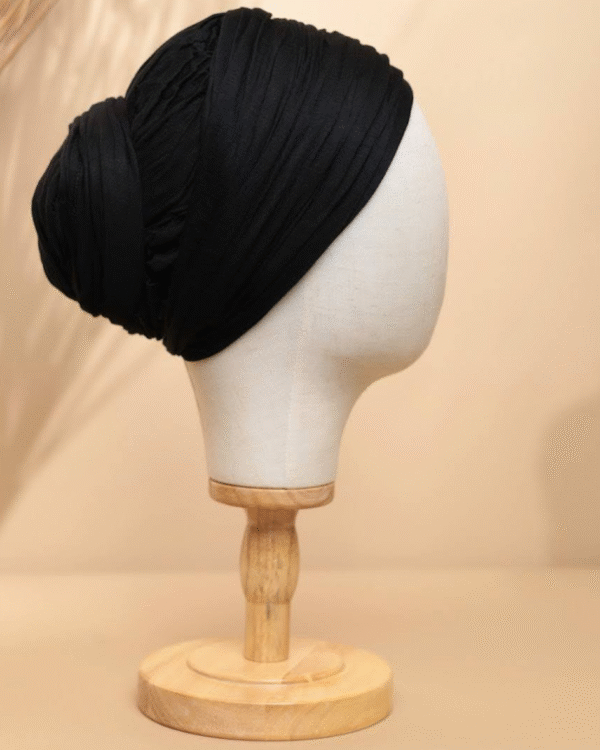 Black Turban – Versatile Elegance, Styled Your Way