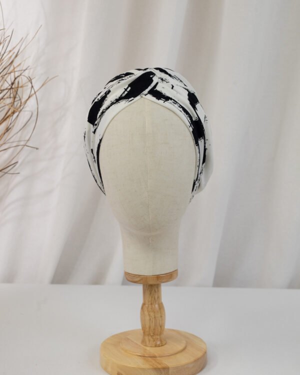 White Brush Turban